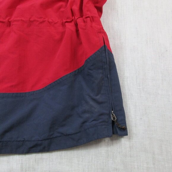 Ariat Jacket Mens Medium Red Windbreaker Lined Detachable Hooded Snap Inside Zip - Picture 9 of 15